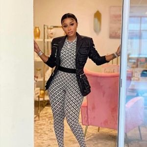 Marine Serre Matching Two Piece Set